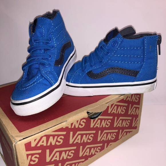 royal blue vans toddler